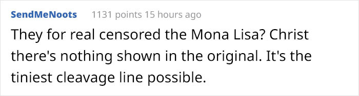 Student Shares Pics From Art Book In His Former Christian College And The Censorship Is Beyond Ridiculous