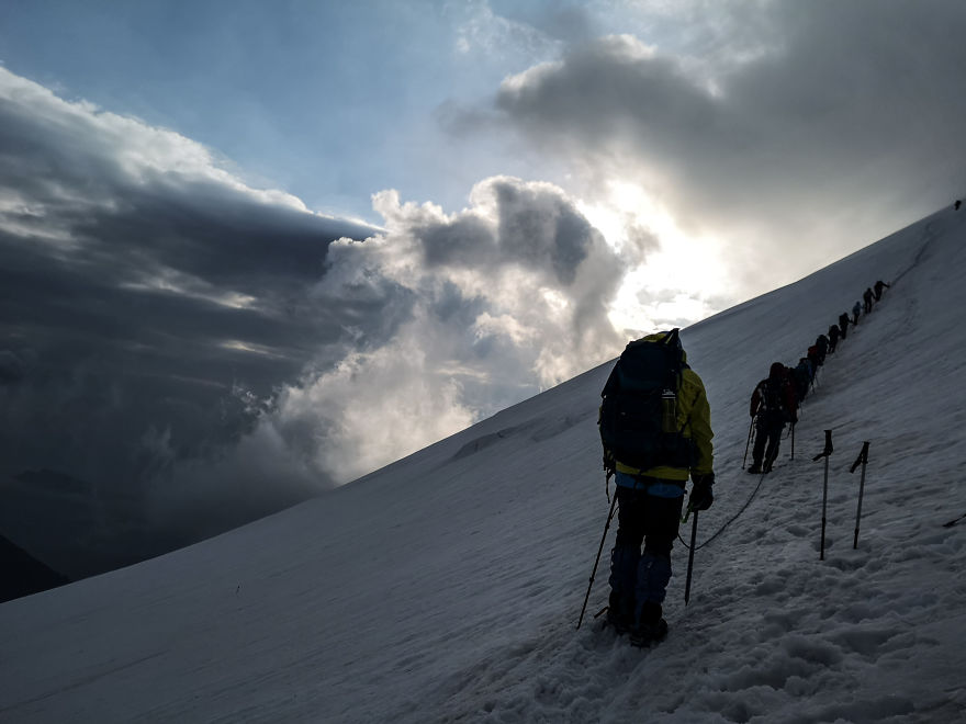 Expedition To Mount Kazbek: Day 5 - Ascending To The Heavens Expedition To Mount Kazbek: Day 5 - Ascending To The Heavens