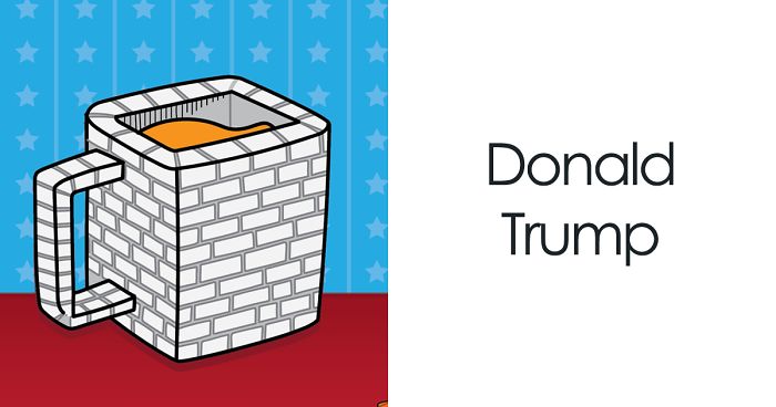 My 19 Coffee Mug Designs That Look Like Famous People