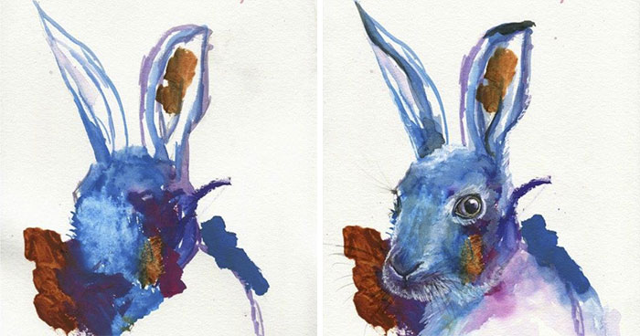 I Collaborate With My 3-Year-Old And 7-Year-Old To Create Imaginative Illustrations