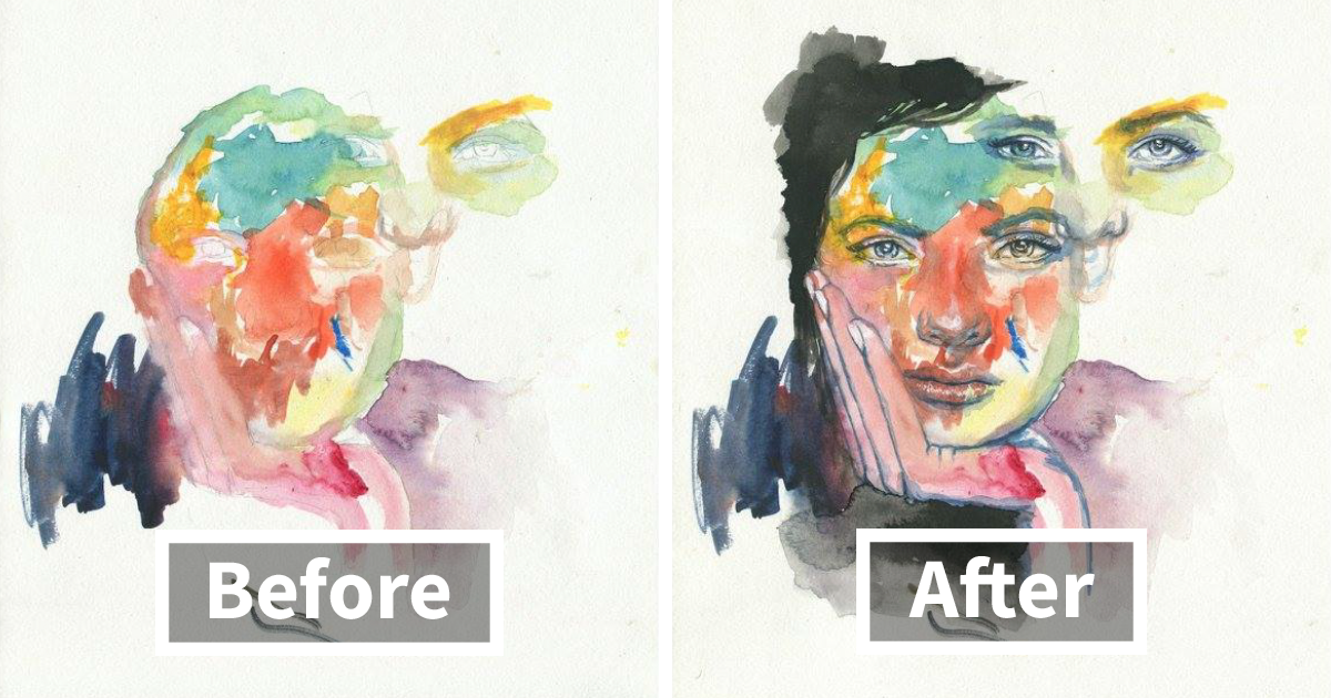 I Collaborate With My 3-Year-Old And 7-Year-Old To Create Imaginative Illustrations