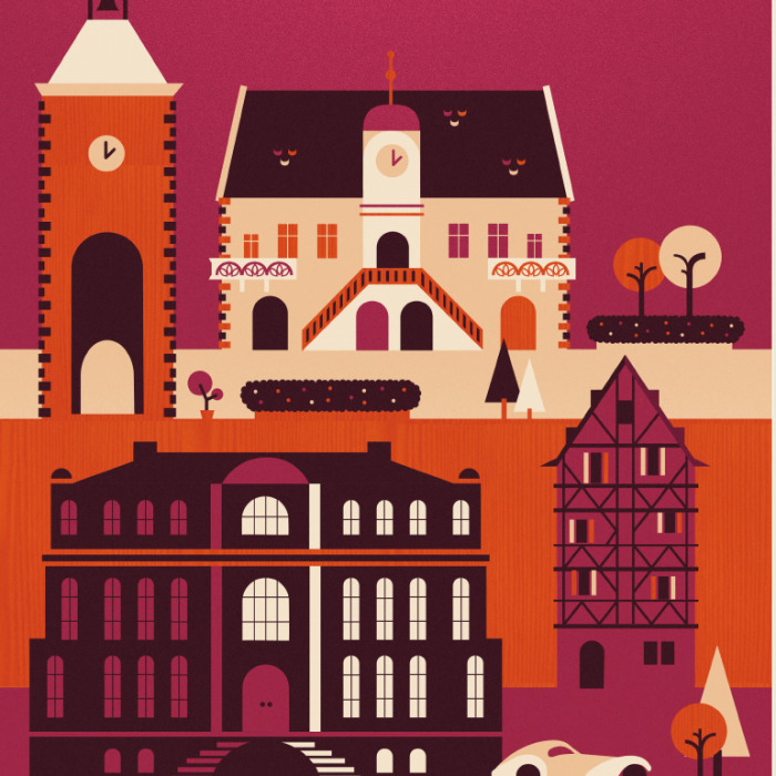 You’ve Probably Never Heard Of These Obscure Car Manufacturing Towns – We Created 6 Vintage-Style Posters To Change That