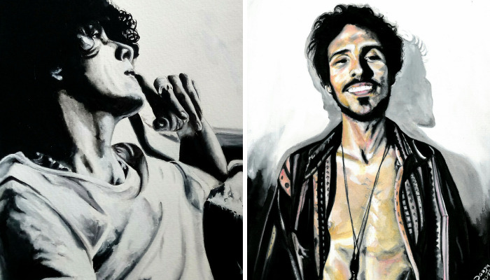 I’m Painting Portraits Of Beautiful Unusual Souls