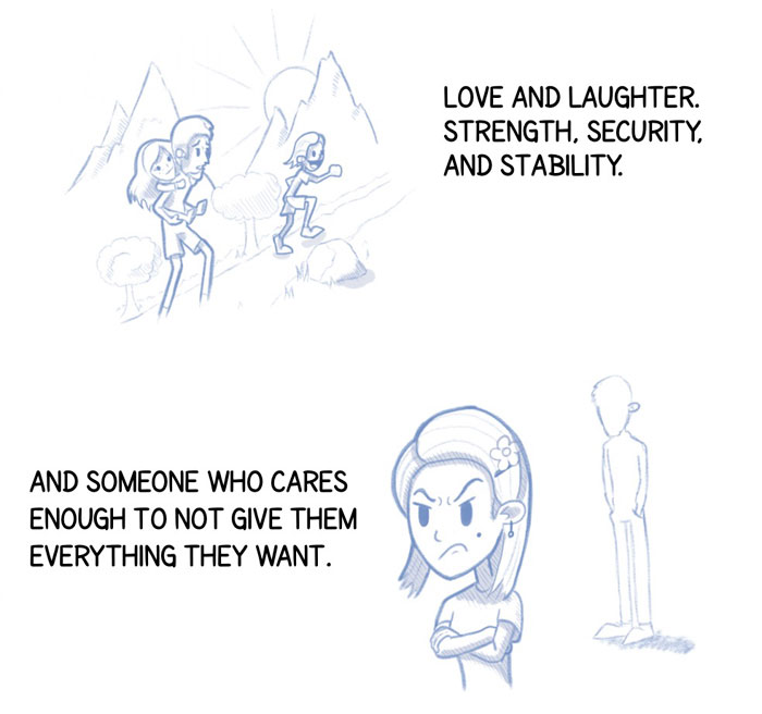 Boy From Dysfunctional Family Grows Up To Be A Dad-Of-Four, Illustrates What He Learned About Parenting The Hard Way