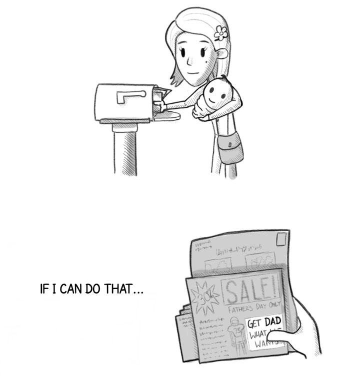 Boy From Dysfunctional Family Grows Up To Be A Dad-Of-Four, Illustrates What He Learned About Parenting The Hard Way