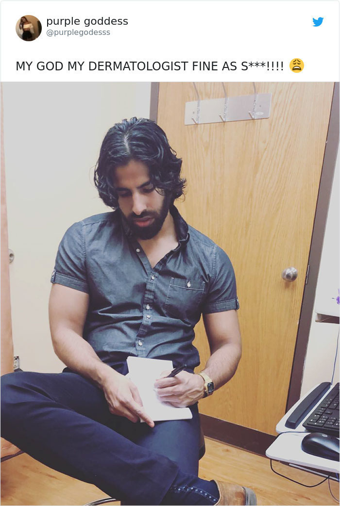 Woman Posts Her Doctor's Pic Without His Consent To Sexualize Him, Gets Destroyed In The Comment Section Woman Posts Her Doctor's Pic Without His Consent To Sexualize Him, Gets Destroyed In The Comment Section