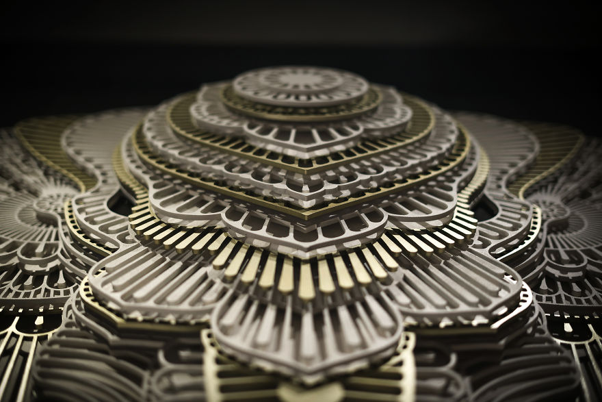 Layered 3D Sculpture Came To Life Using Customized Facebook 3D Photo Layered 3D Sculpture Came To Life Using Customized Facebook 3D Photo