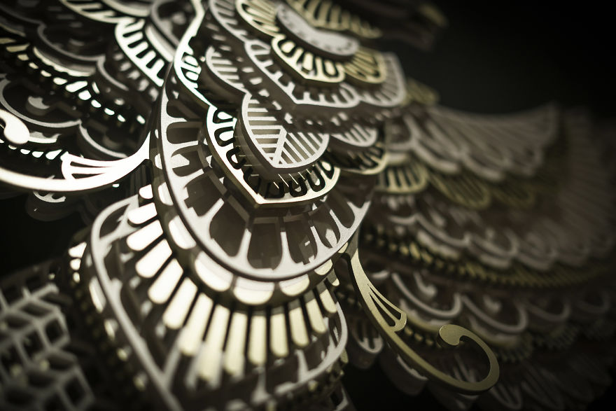 Layered 3D Sculpture Came To Life Using Customized Facebook 3D Photo Layered 3D Sculpture Came To Life Using Customized Facebook 3D Photo