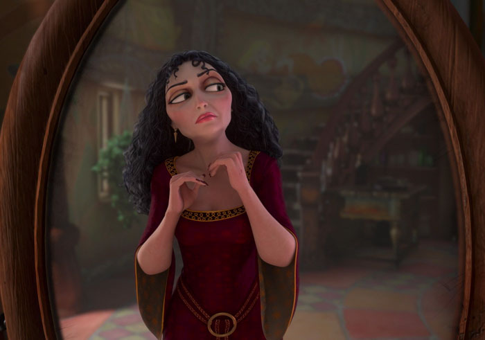 Mother Gothel from Tangled.
