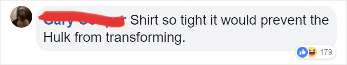 22 Of The Funniest Responses To Clothing Ad Where Model Is Wearing An Absurdly Tight Shirt