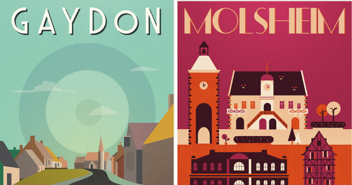 You’ve Probably Never Heard Of These Obscure Car Manufacturing Towns – We Created 6 Vintage-Style Posters To Change That