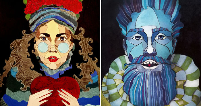 I Paint While Listening To Audiobooks