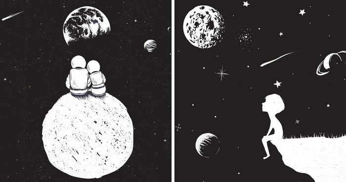 I Created These Wall Art Prints As A Tribute To Stephen Hawking