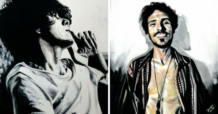 I’m Painting Portraits Of Beautiful Unusual Souls