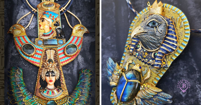 I Make Ancient Egyptian Jewelry From Polymer Clay