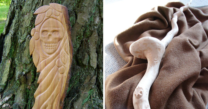 I Carve Wooden Figures And Ritual Objects