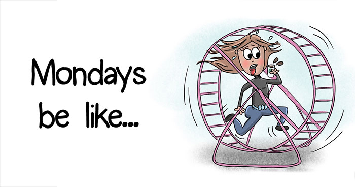 Friday And Monday From An Amateur Illustrator’s Point Of View