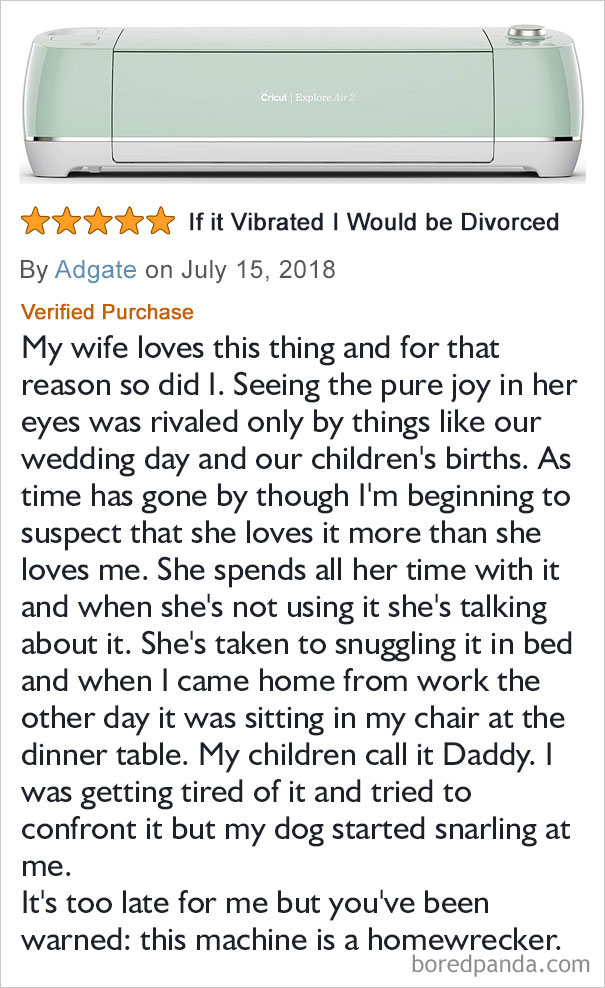 Wife Leaves Husband For Printer