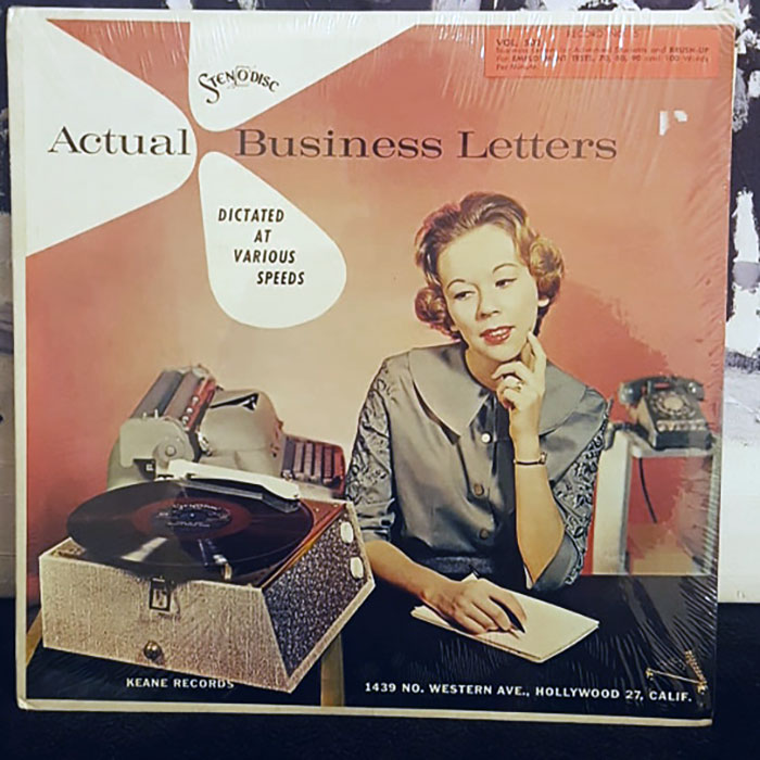 I'm A Professional Transcriptionist. My BF Works At A Record Store. This Is The "Present" I Found On My Pillow This Evening