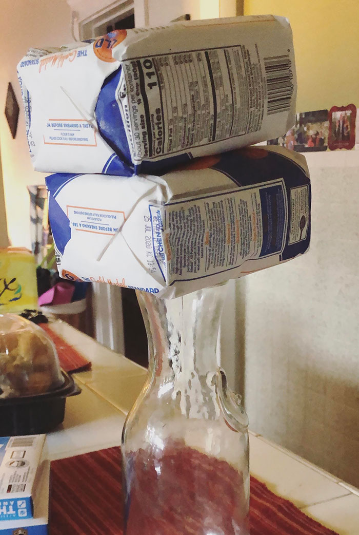 My Husband Had These Set Up On The Counter For Me And Said “It’s Your Early Valentine’s Day Gift. Don’t Ever Say I Didn’t Get You Flowers”