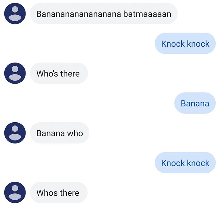 This Guy Takes A Knock-Knock Joke To The Next Level By Kidnapping Friend's Banana Family This Guy Takes A Knock-Knock Joke To The Next Level By Kidnapping Friend's Banana Family