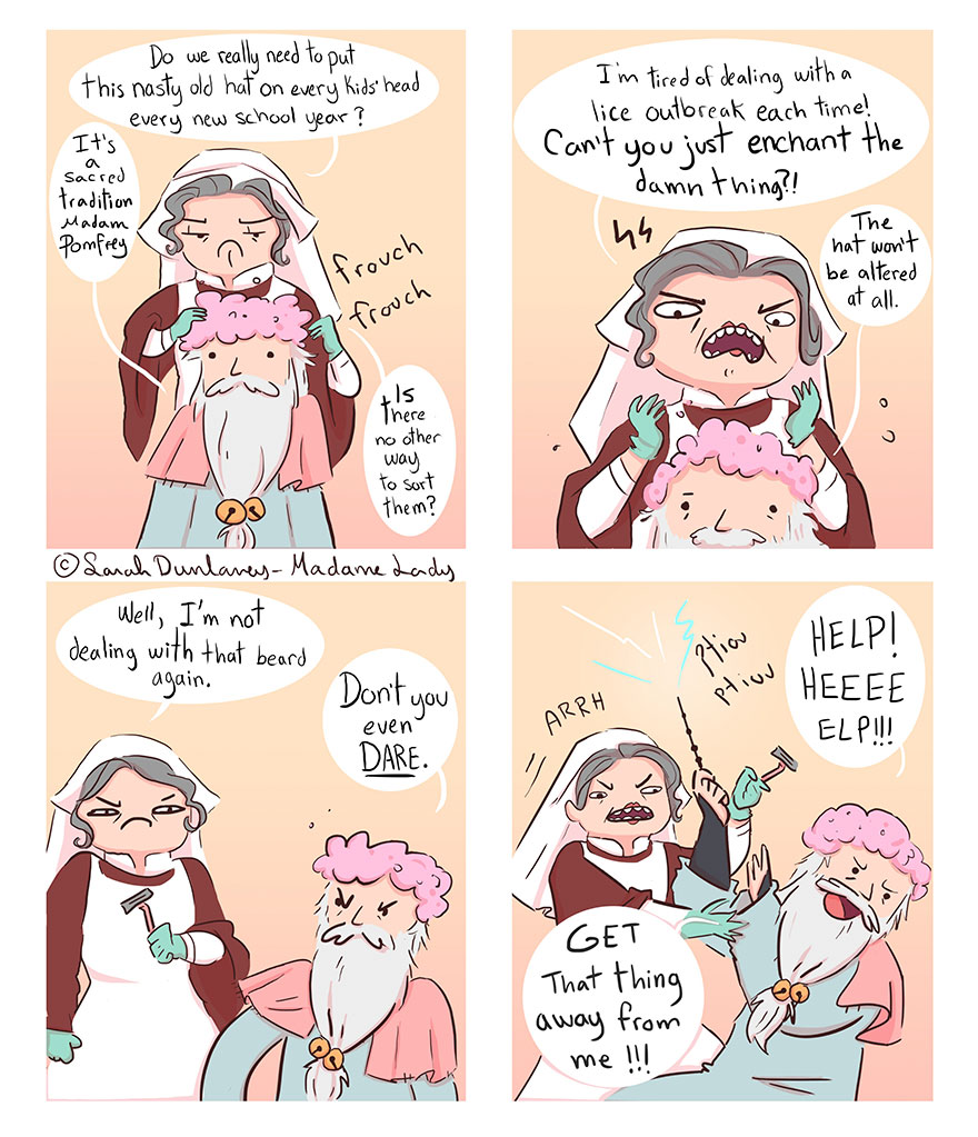 Madam Pomfrey Is Not Having It Anymore