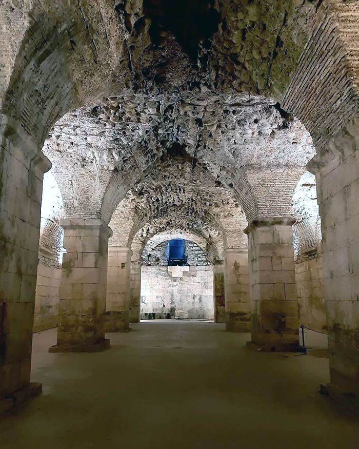 One Of The Most Preserved Ancient Buildings In The World, Diocletian's Palace. Here Daenerys Targaryen Held The Dragons In Game Of Thrones