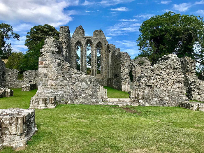 Inch Abbey, Downpatrick, Northern Ireland. A Place Where Robb Stark Is Made A King Of The North