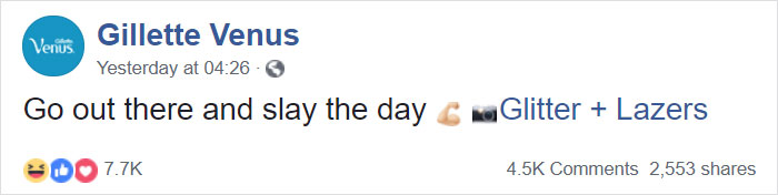 Gillette's New Ad Of A Model In A Bikini Gets Controversial Reactions Gillette's New Ad Of A Model In A Bikini Gets Controversial Reactions