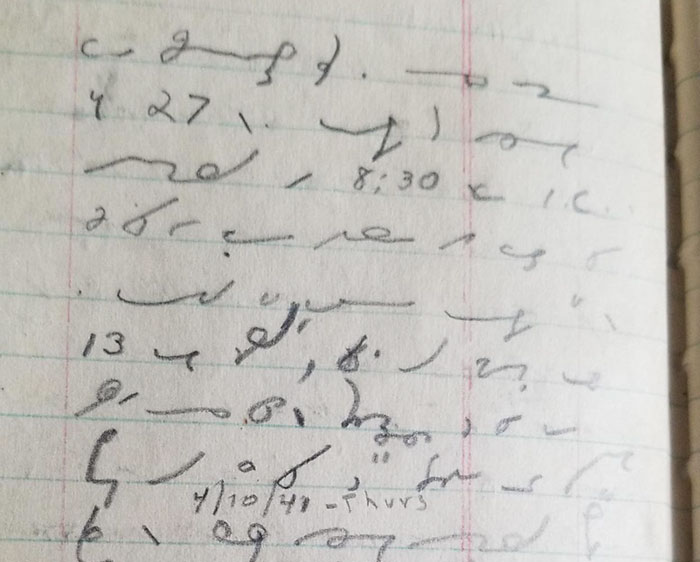 Man Finds His Grandpa's WWII Diary But Can't Read What's Written Inside, The Internet Helps To Translate It Man Finds His Grandpa's WWII Diary But Can't Read What's Written Inside, The Internet Helps To Translate It