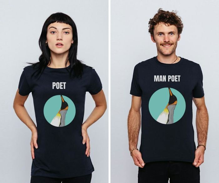 Company Creates Satirical T-Shirts That Intentionally Portray Men The Way Society Portrays Women (11 Pics) Company Creates Satirical T-Shirts That Intentionally Portray Men The Way Society Portrays Women (11 Pics)