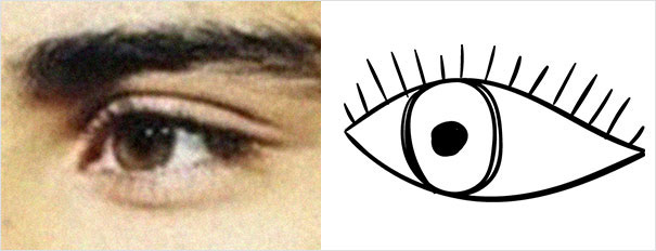 Artist Points Out The Mistakes Beginner Artists Make Because They Draw With Their Brain, Not Their Eyes Artist Points Out The Mistakes Beginner Artists Make Because They Draw With Their Brain, Not Their Eyes