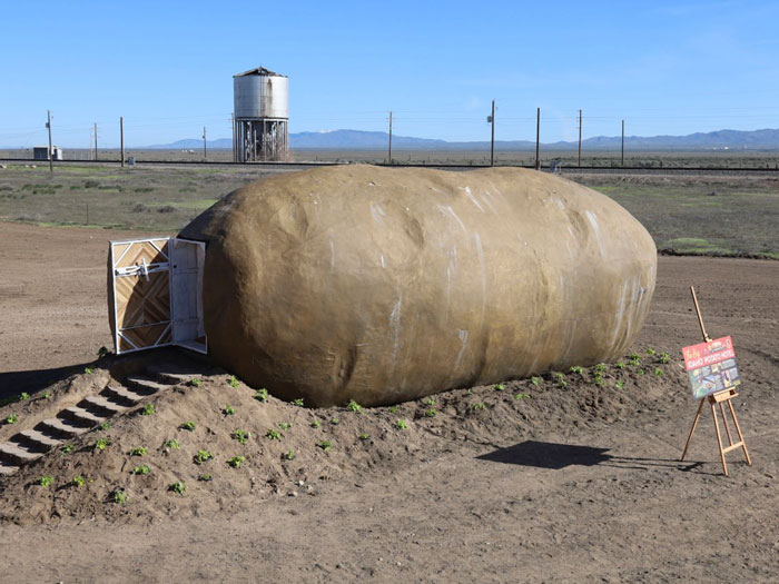 This $200 A Night Potato Airbnb Is A Dream For Potato Lovers And A Nightmare For Claustrophobics