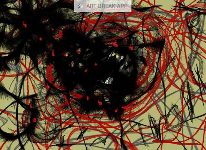 Anxiety Expressed Through Art.