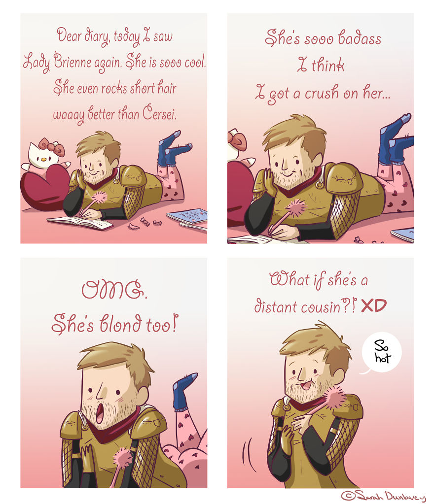 Comic Artist Shows What Happens Behind The Scenes Of Game Of Thrones