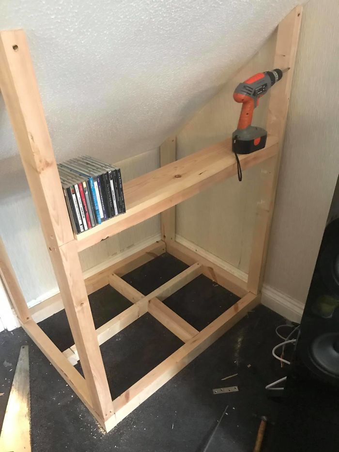 This Dog Has Trust Issues, So The Owner Built A 'Boudoir Bedroom' That Even Has A 'TV', To Comfort Him