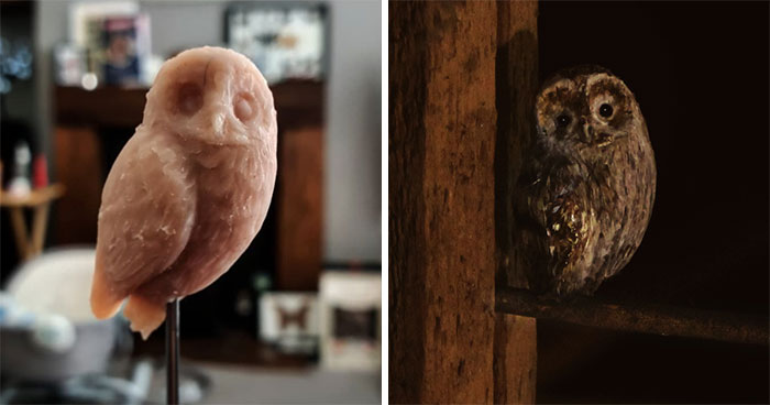 I Make Micro Birds From Clay And Feathers