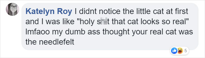 Woman Makes 'A Cat Out Of Her Cat' By Using Cat's Hair And The Result Inspires Others To Do The Same Woman Makes 'A Cat Out Of Her Cat' By Using Cat's Hair And The Result Inspires Others To Do The Same