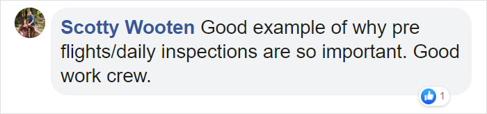During Pre-Flight Check, Engineers Discover An Owl Taking A Nap In The Plane's Engine During Pre-Flight Check, Engineers Discover An Owl Taking A Nap In The Plane's Engine