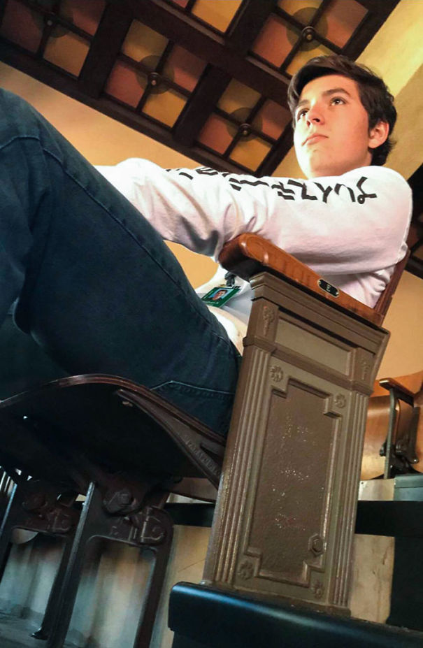 From The Angle I Took This From, My Friend Looks Like A Giant