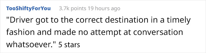 This Lyft Driver Is Taking His Services To A Whole Different Level And Offers Customers A Ride Menu