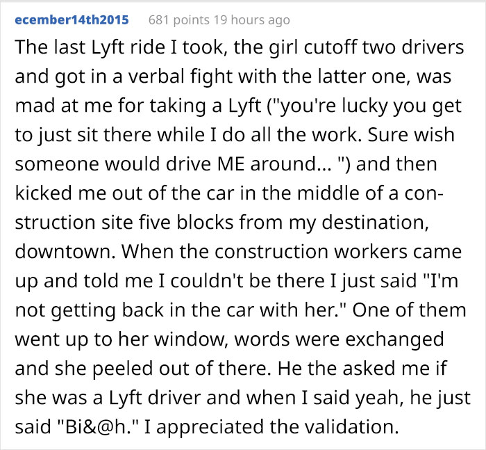 This Lyft Driver Is Taking His Services To A Whole Different Level And Offers Customers A Ride Menu