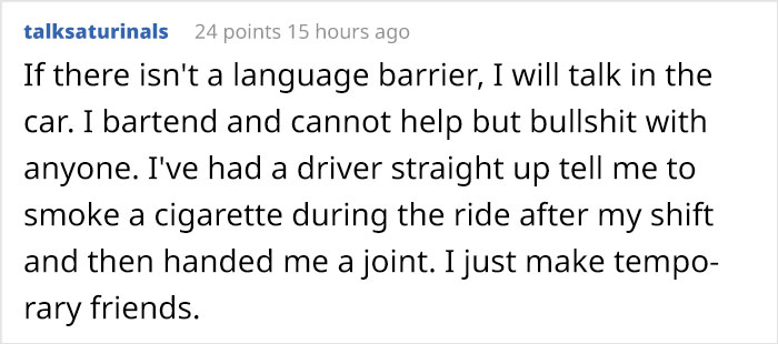 This Lyft Driver Is Taking His Services To A Whole Different Level And Offers Customers A Ride Menu