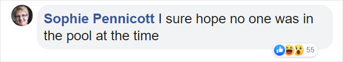 Water Cascades Down From The Rooftop Of A Skyscraper As A 6.1 Magnitude Earthquake Hits Manila