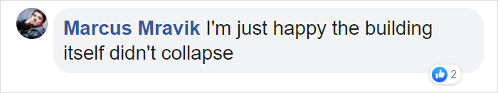 Water Cascades Down From The Rooftop Of A Skyscraper As A 6.1 Magnitude Earthquake Hits Manila