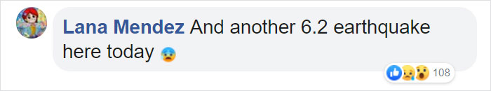 Water Cascades Down From The Rooftop Of A Skyscraper As A 6.1 Magnitude Earthquake Hits Manila