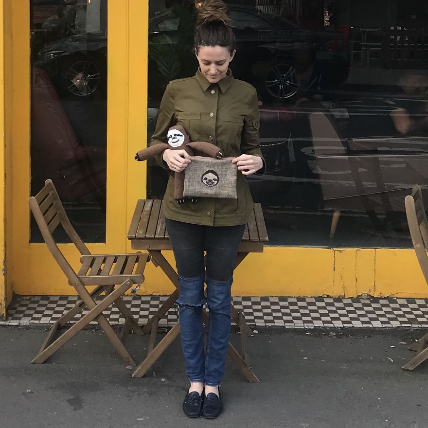 I Make Sloth Accessories By Hand Every Day