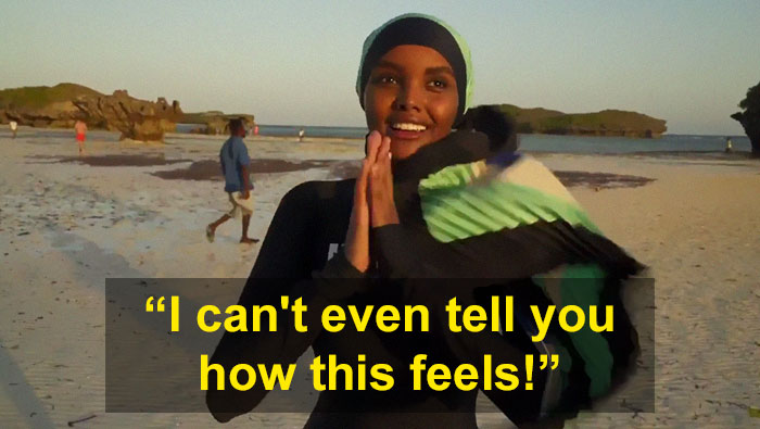 Sports Illustrated Makes History By Featuring A Model Wearing A Burkini And Hijab Sports Illustrated Makes History By Featuring A Model Wearing A Burkini And Hijab