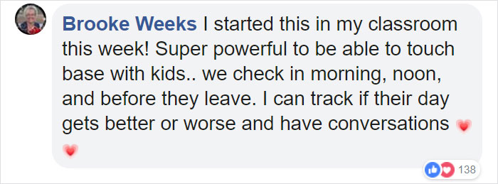Teacher's Check-In Chart For Students To Share Their Feelings Goes Viral Teacher's Check-In Chart For Students To Share Their Feelings Goes Viral