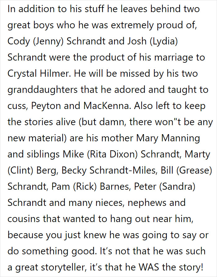 People Are Laughing At Hilariously Savage Obituary Of Iowa Man Written By His Relatives